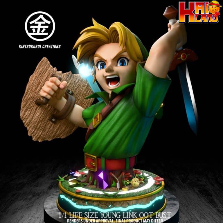 Legend of Zelda Young Link Bust Life Size Resin Statue 1