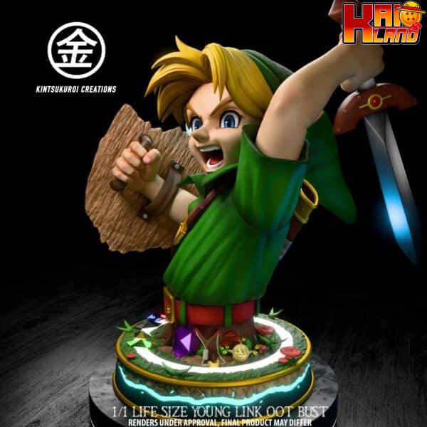 Legend of Zelda Young Link Bust Life Size Resin Statue 2