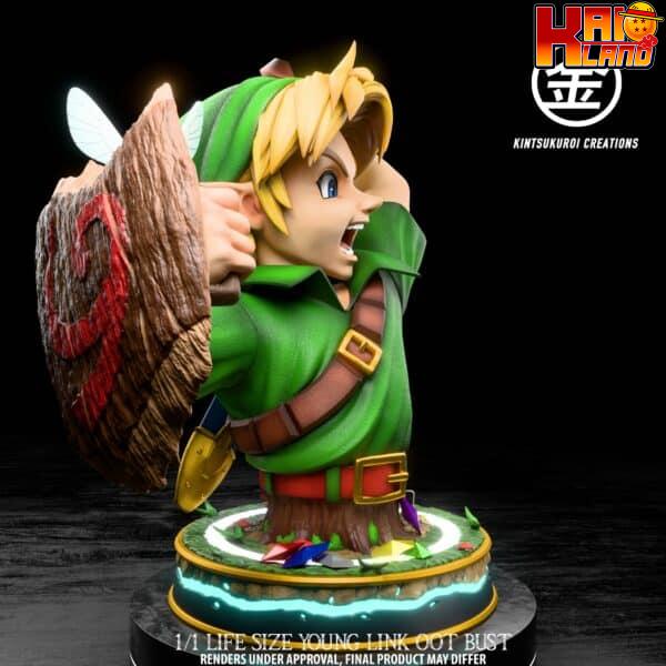 Legend of Zelda Young Link Bust Life Size Resin Statue 5