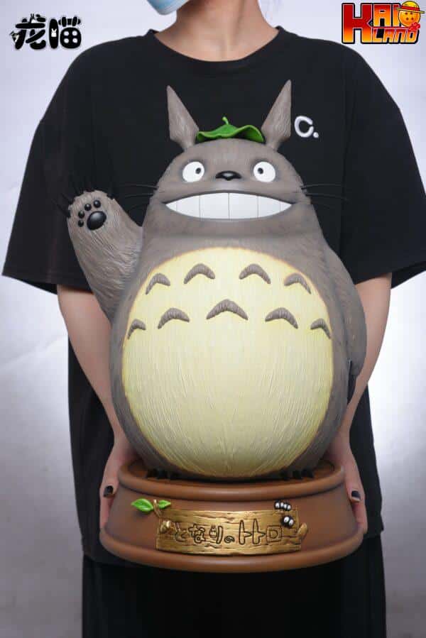 My Neighbour Totoro Long Miao Studio Hello Totoro Resin Statue 7 scaled