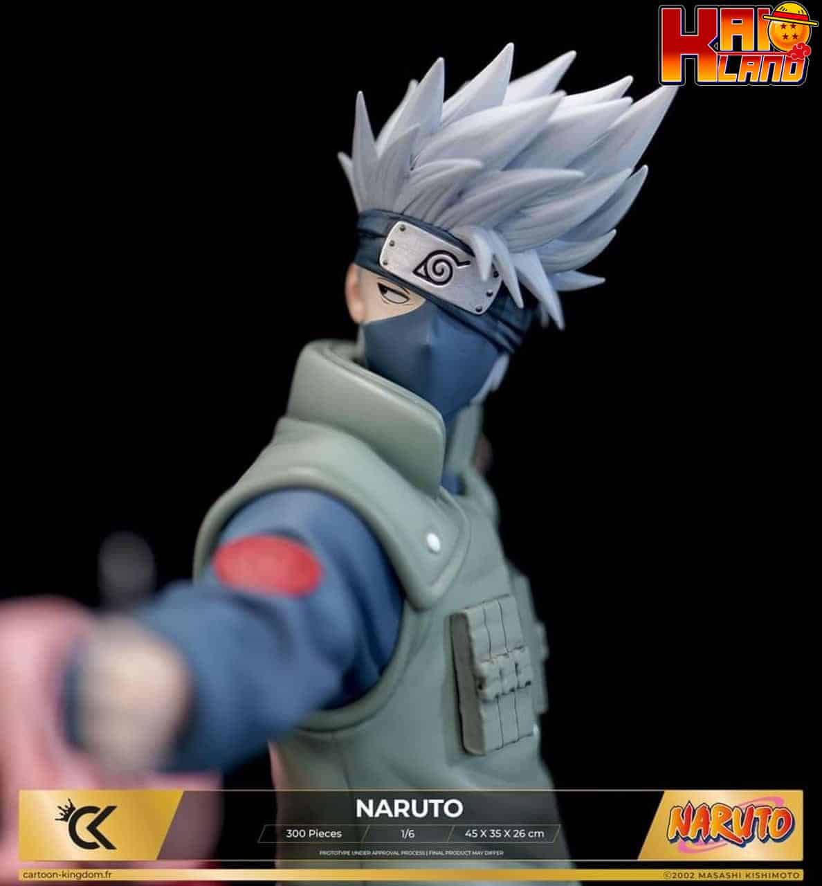 Naruto Cartoon Kingdom Studio Kakashi X Naruto X Sasuke X Sakura Licensed  Resin Statue - Kaioland