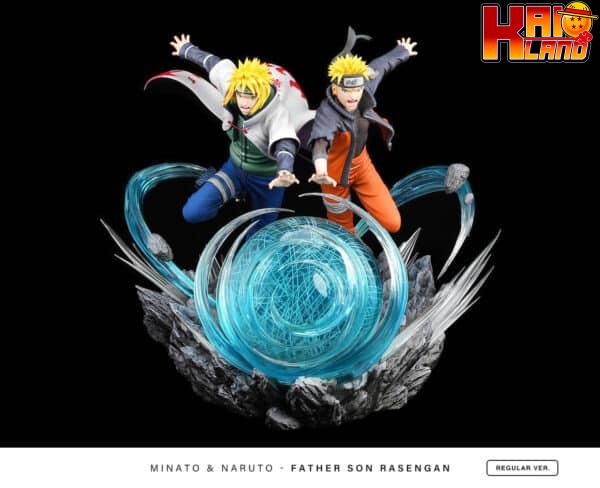 Naruto Chikara Studio Minato x Naruto Resin Statue 1