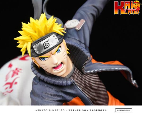 Naruto Chikara Studio Minato x Naruto Resin Statue 2