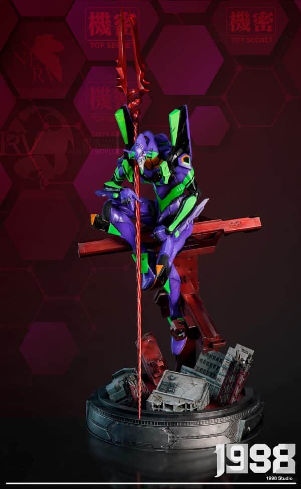 Neon Genesis Evangelion 1998 Studio END EVA Unit 01 Resin Statue 0 scaled