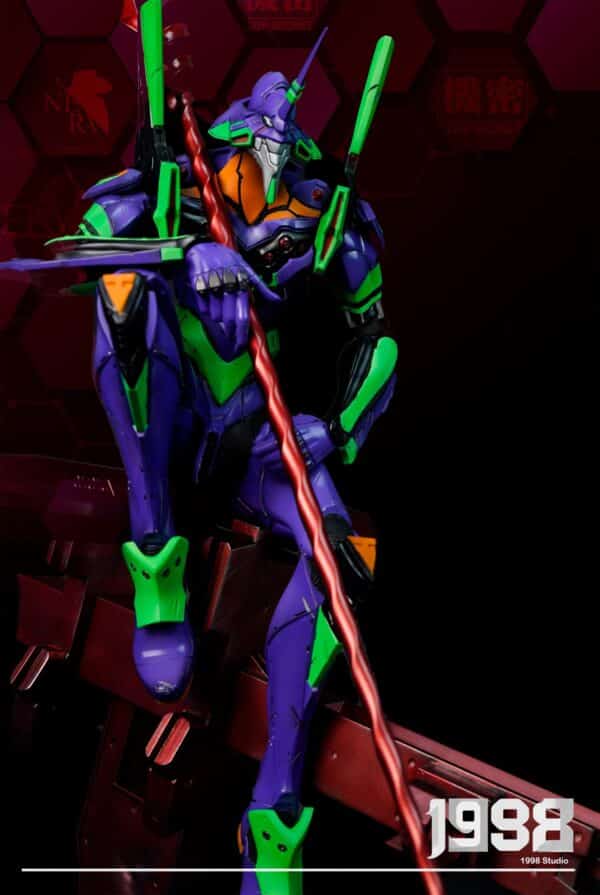 Neon Genesis Evangelion 1998 Studio END EVA Unit 01 Resin Statue 1 scaled