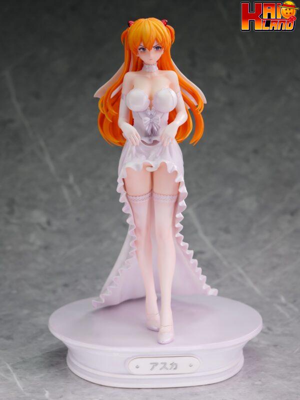 Neon Genesis Evangelion Dolphin Studio Wedding Dress Akane Resin Statue 1 scaled