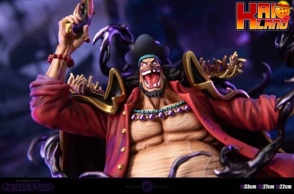 One Piece C2 Studio Blackbeard Marshall D Teach Resin Statue 5 scaled