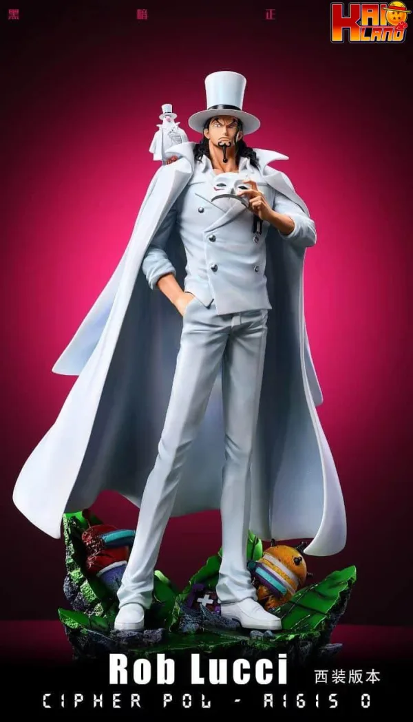 One Piece LX Studio Rob Lucci Resin Statue 1