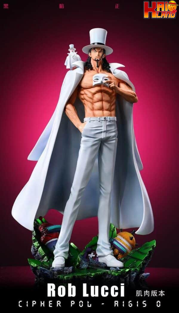 One Piece LX Studio Rob Lucci Resin Statue 2