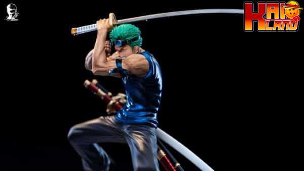 One Piece Lv Zao Tou Studio Roronoa Zoro Resin Statue 3 scaled