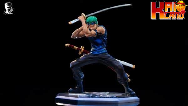 One Piece Lv Zao Tou Studio Roronoa Zoro Resin Statue 4 scaled