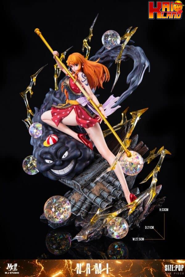 One Piece MJ Studio Nami Resin Statue 1 scaled