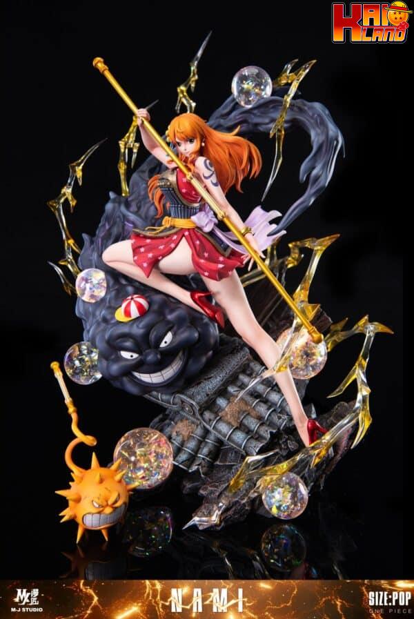 One Piece MJ Studio Nami Resin Statue 3 scaled