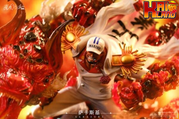 One Piece MWZB Studio Sakazuki Akainu Resin Statue 4