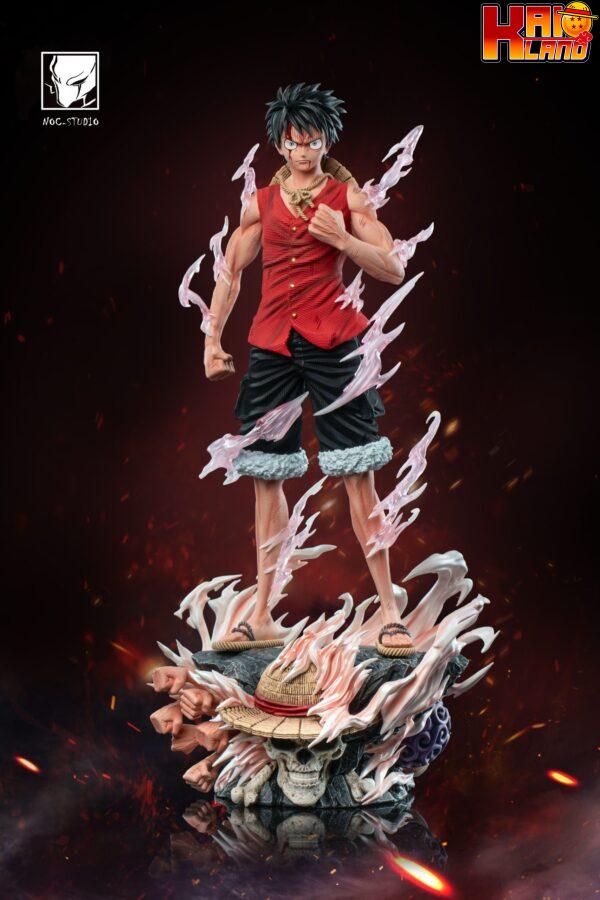 One Piece Noc Studio Gear Second Monkey D Luffy Resin Statue 2 scaled