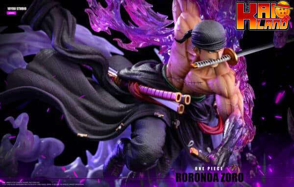 One Piece Skies Descend x 10YOU Studio Zoro Resin Statue 3