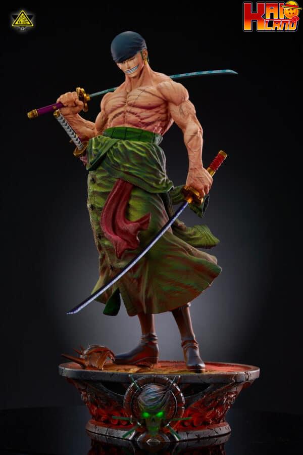 One Piece Super Bomb Studio Zoro Resin Statue 1