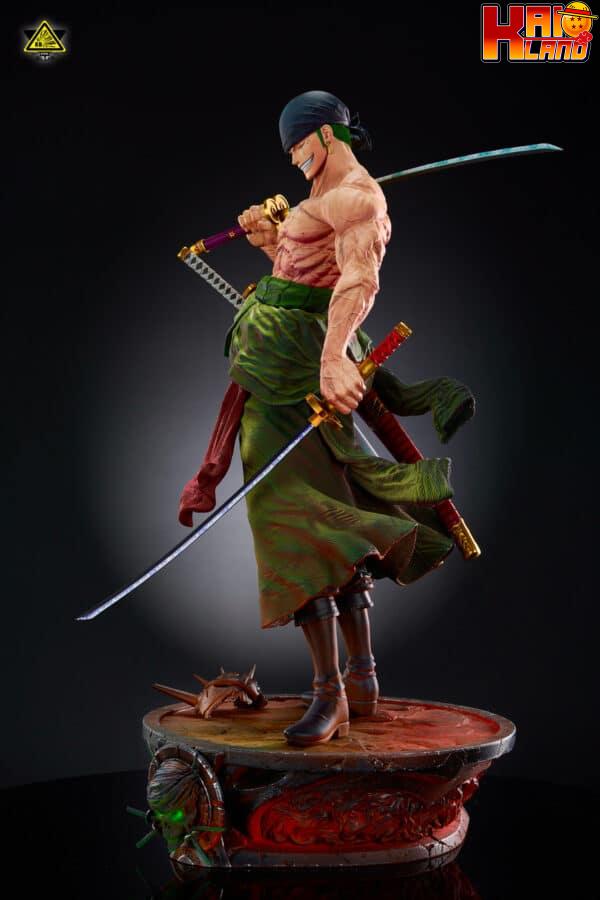 One Piece Super Bomb Studio Zoro Resin Statue 2