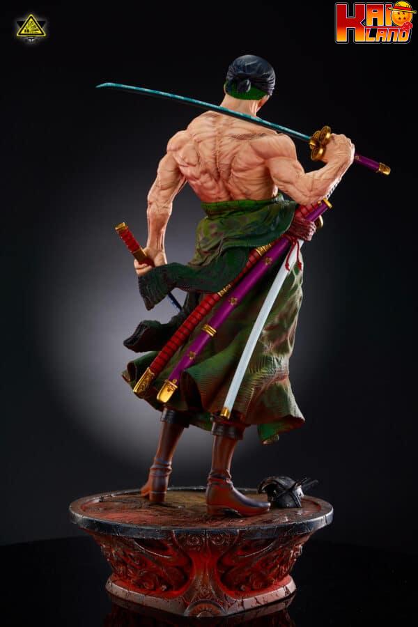 One Piece Super Bomb Studio Zoro Resin Statue 5