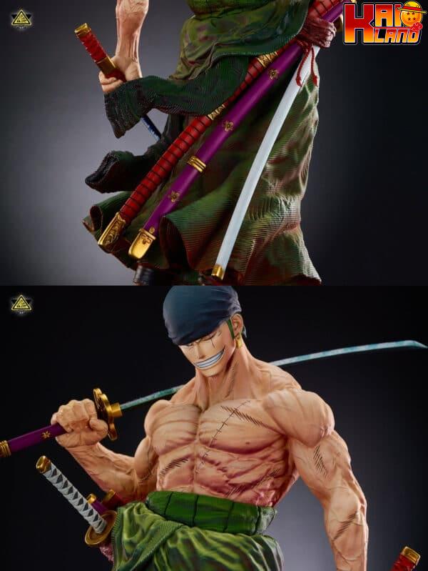 One Piece Super Bomb Studio Zoro Resin Statue 6