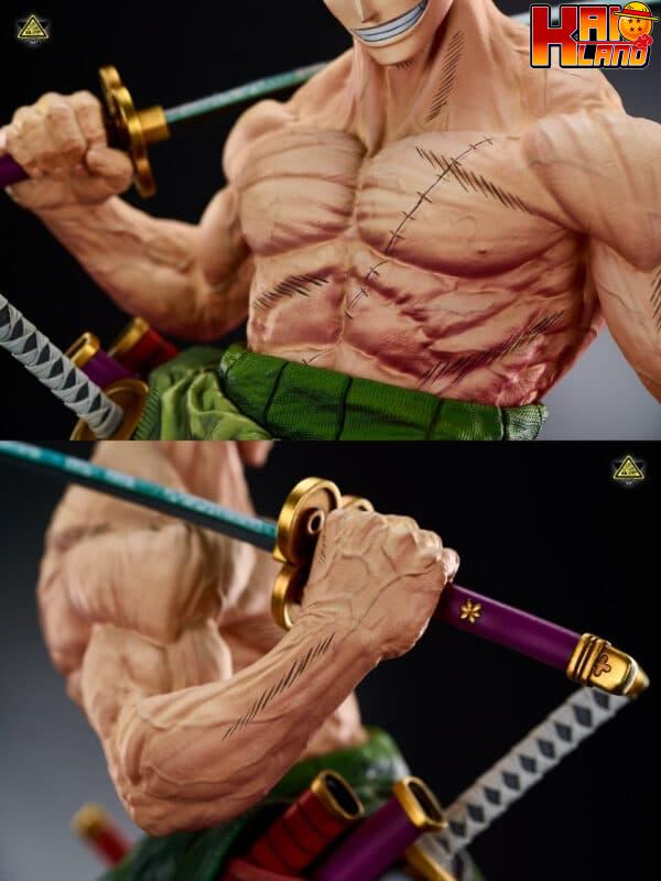 One Piece Super Bomb Studio Zoro Resin Statue 8