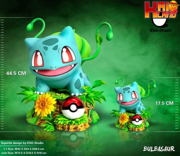 Pokemon EGG Studio Pokemon Bulbasaur Resin Statue 1