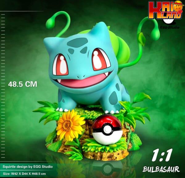 Pokemon EGG Studio Pokemon Bulbasaur Resin Statue 3