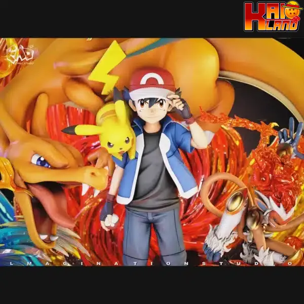 Pokemon EMO Studio Ash Ketchum Team 5