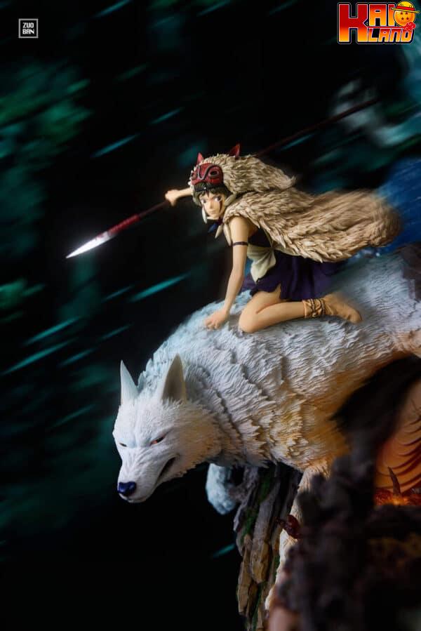 Princess Mononoke ZuoBan Studio Princess Mononoke x Ashitaka Resin Statue 3