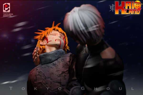 Tokyo Ghoul BW Studio Kaneki Ken X Nagachika Hideyoshi Resin Statue 5