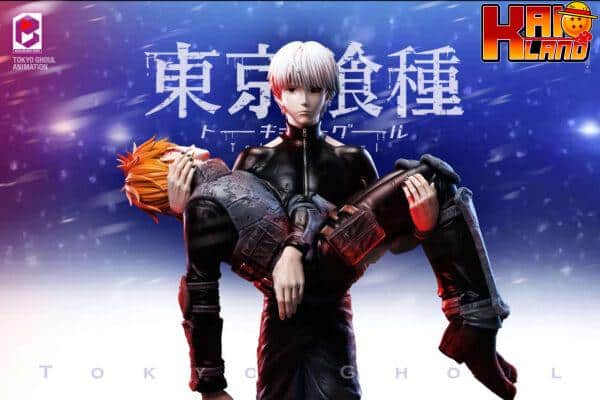 Tokyo Ghoul BW Studio Kaneki Ken X Nagachika Hideyoshi Resin Statue 7