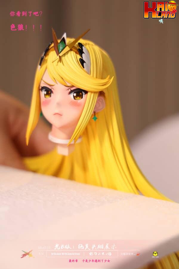 Xenoblade Chronicles HobbyHouse Studio Mythra x Pyra Resin Statue 3