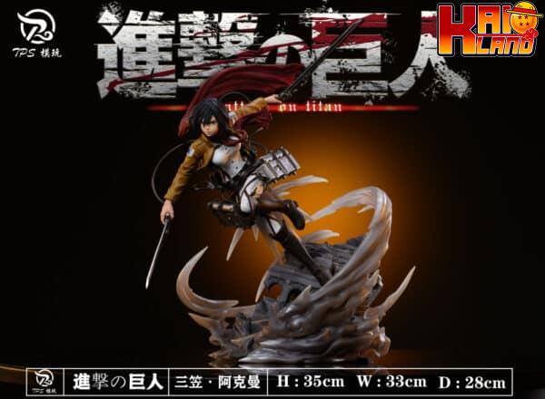 Attack on Titan TPS Studio Mikasa Ackerman Resin Statue 1