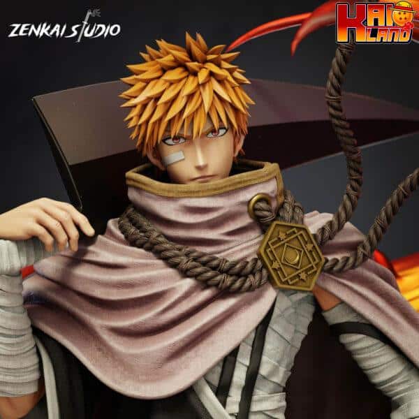 Bleach Zenkai studio Ichigo x Rukia Resin Statue 5