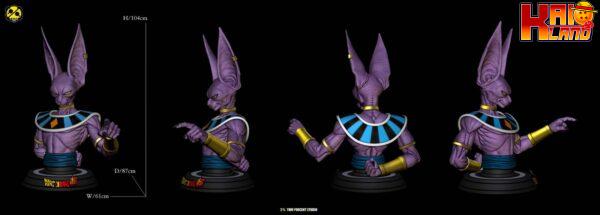 Dragon Ball 2 Studio Beerus Bills Resin Statue 6