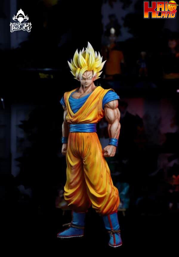 Dragon Ball Anchoret Studio SSJ Goku Resin Statue 1