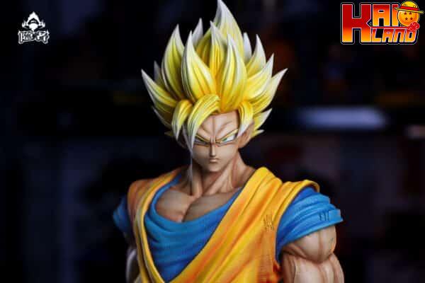 Dragon Ball Anchoret Studio SSJ Goku Resin Statue 2