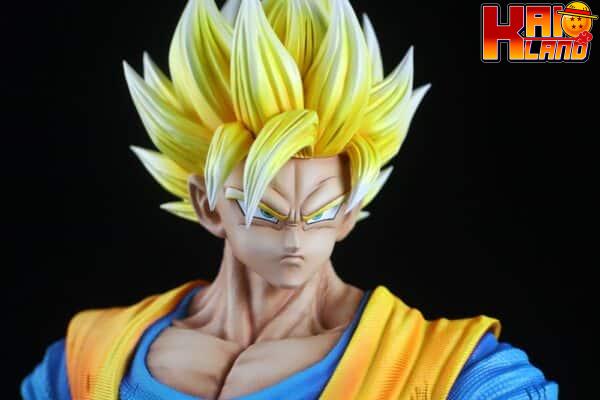 Dragon Ball Anchoret Studio SSJ Goku Resin Statue 4