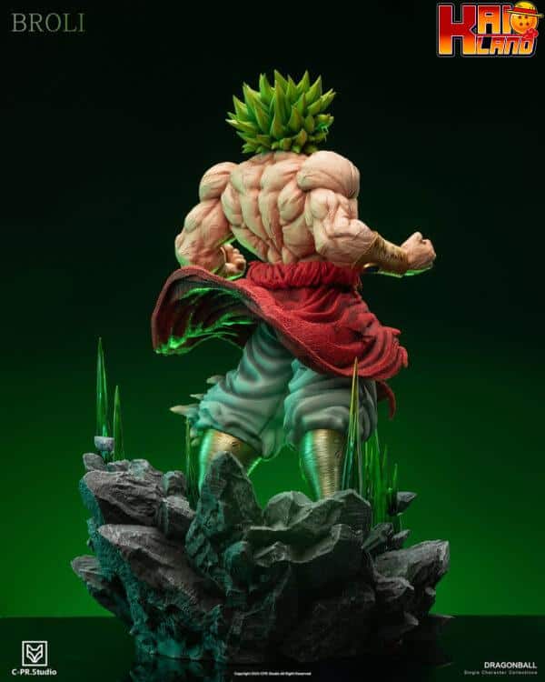 Dragon Ball CPR Studio Broly Resin Statue 6