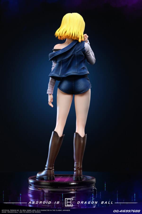 Dragon Ball Cousin Brother Studio Android 18 C18 Resin Statue 5