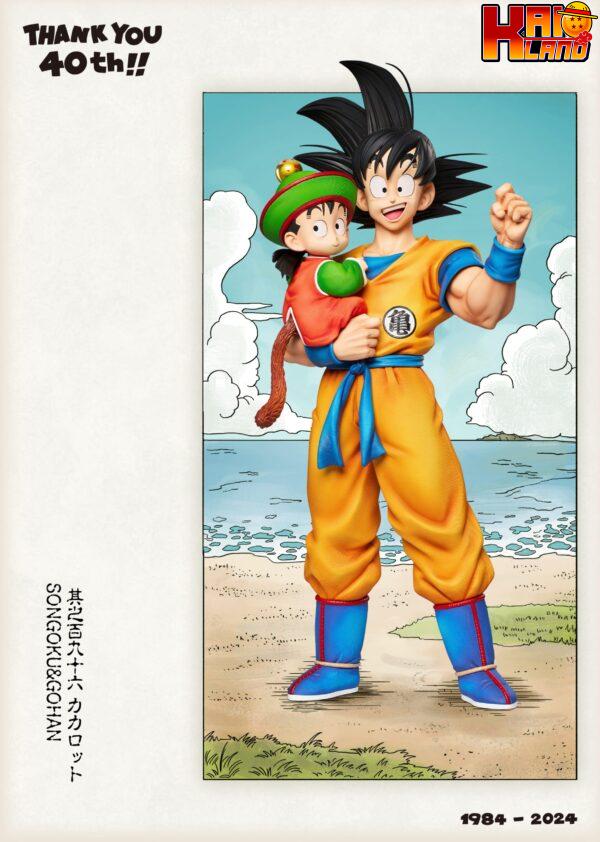 Dragon Ball Infinite Studio Son Goku x Son Gohan Resin Statue 7 scaled