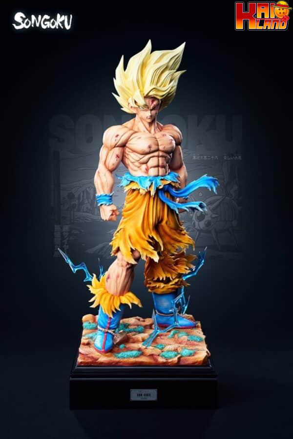 Dragon Ball Infinite Studio Super Saiyan Goku Resin Statue 10