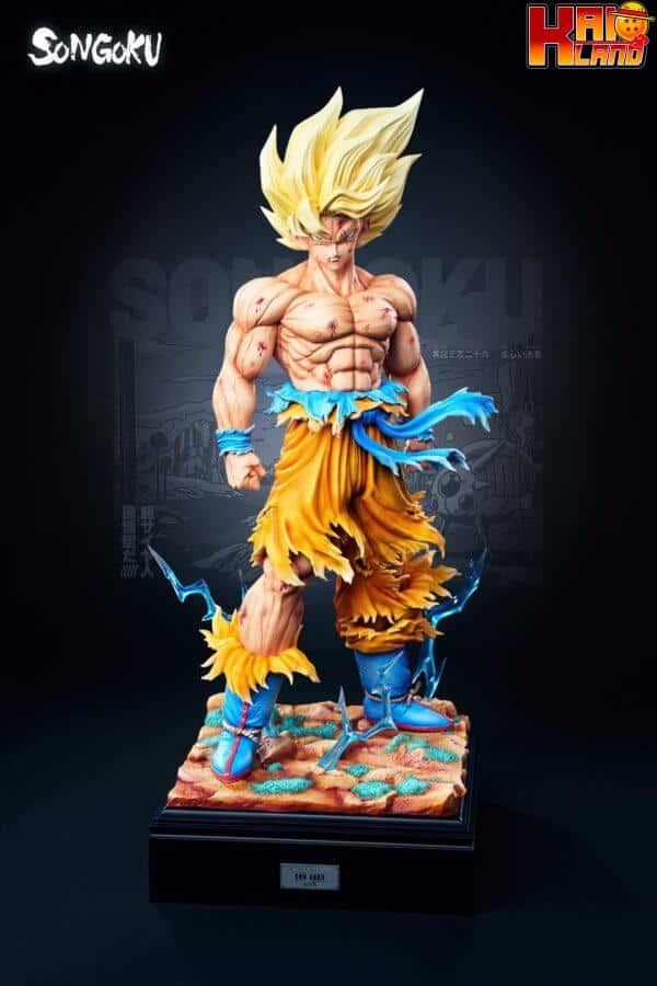 Dragon Ball Infinite Studio Super Saiyan Goku Resin Statue 11