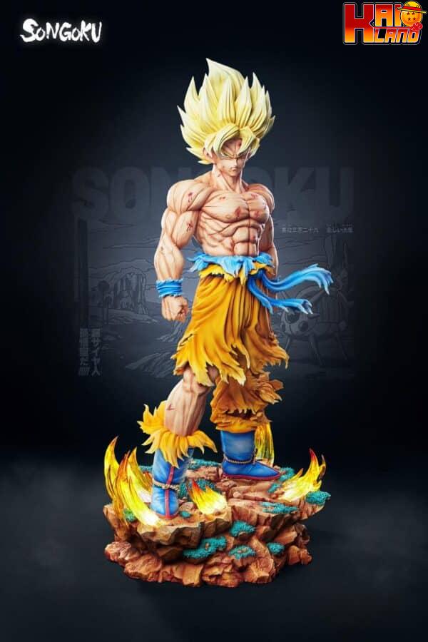 Dragon Ball Infinite Studio Super Saiyan Goku Resin Statue 3