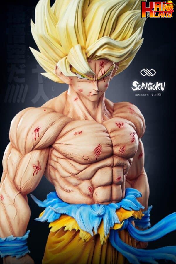 Dragon Ball Infinite Studio Super Saiyan Goku Resin Statue 5