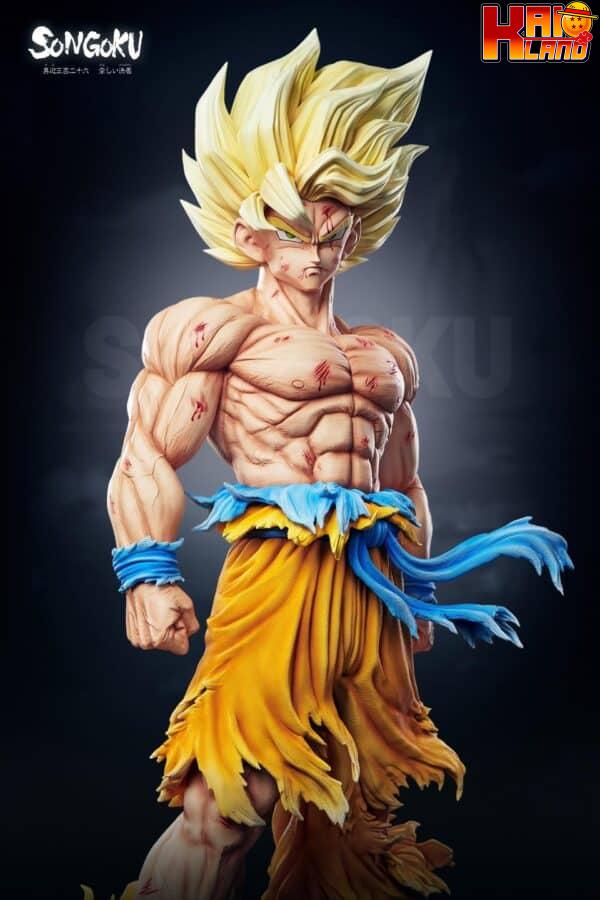 Dragon Ball Infinite Studio Super Saiyan Goku Resin Statue 6