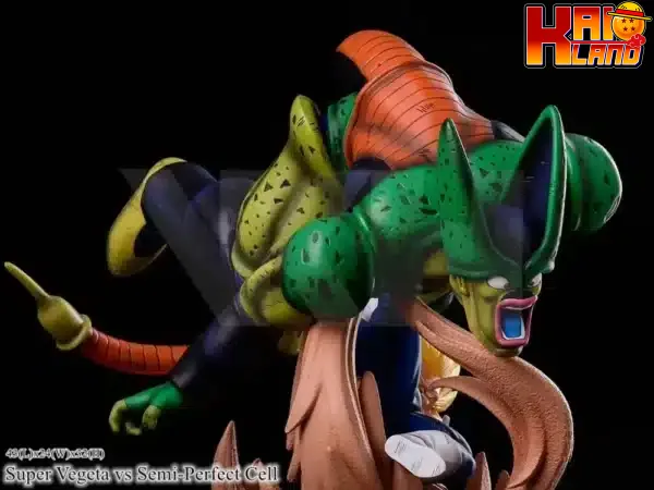 Dragon Ball VKH Studio Super Vegeta VS Cell Resin Statue 2