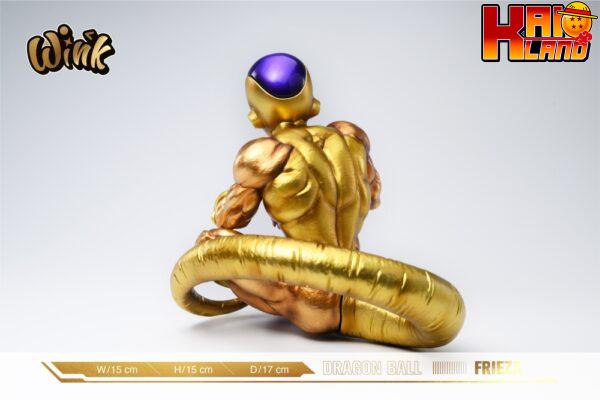 Dragon Ball Wink Studio Sitting Golden Frieza Resin Statue 2