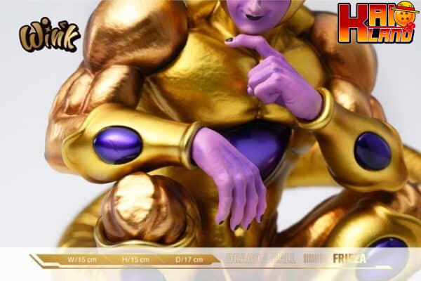 Dragon Ball Wink Studio Sitting Golden Frieza Resin Statue 4