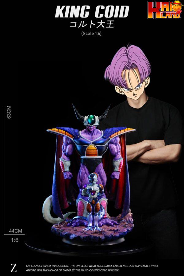 Dragon Ball Z Studio King Cold x Frieza Resin Statue 1